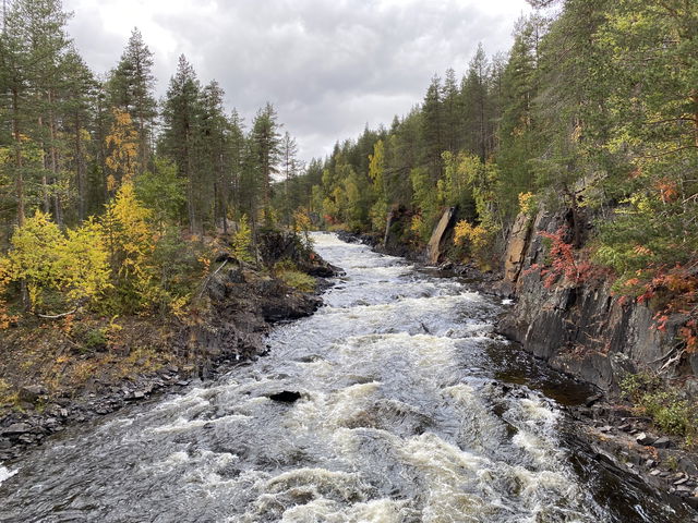 Malå-Storforsen, vandringsled
