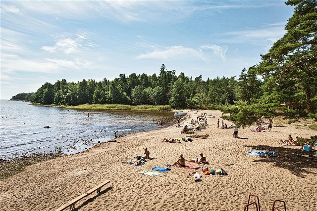 Vänern - Sandvikarna beach