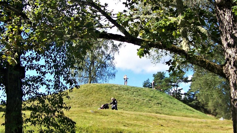 Grave-mound in Värmlands Nysäter