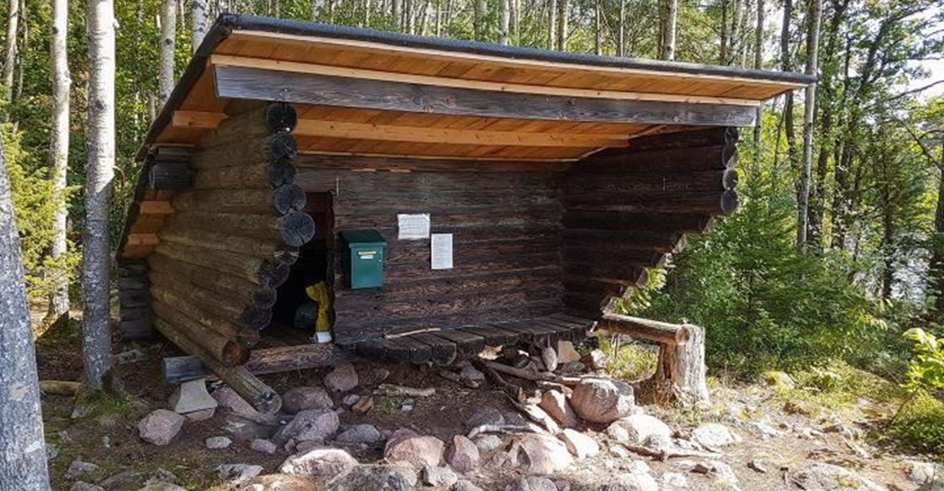Flanarp vindskydd
Etapp: Sundet - Spånggölen
Boxholm