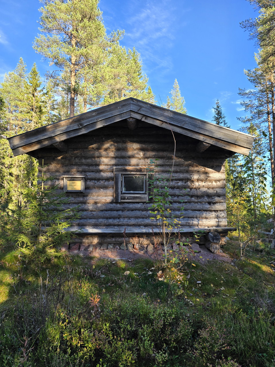 Ockelbokojan, cabin for rest. 