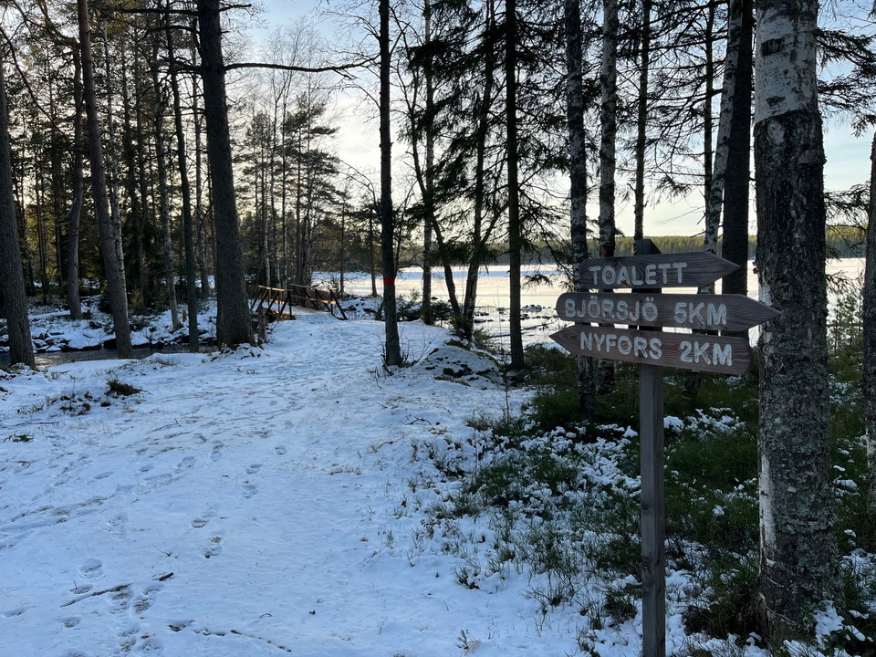 Längs med leden Spannbyn