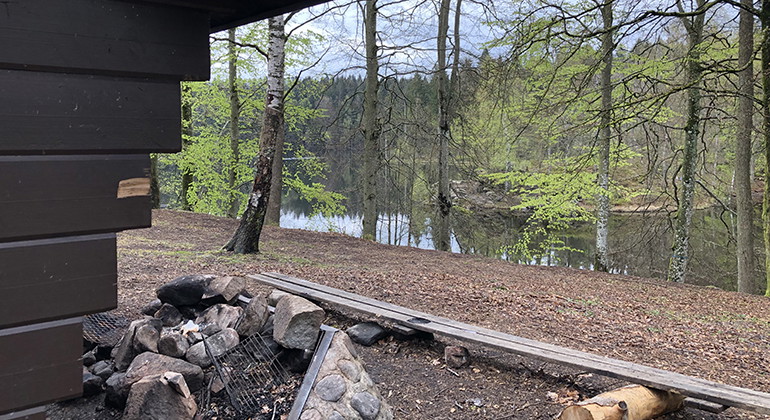 Klåverödsdammen.