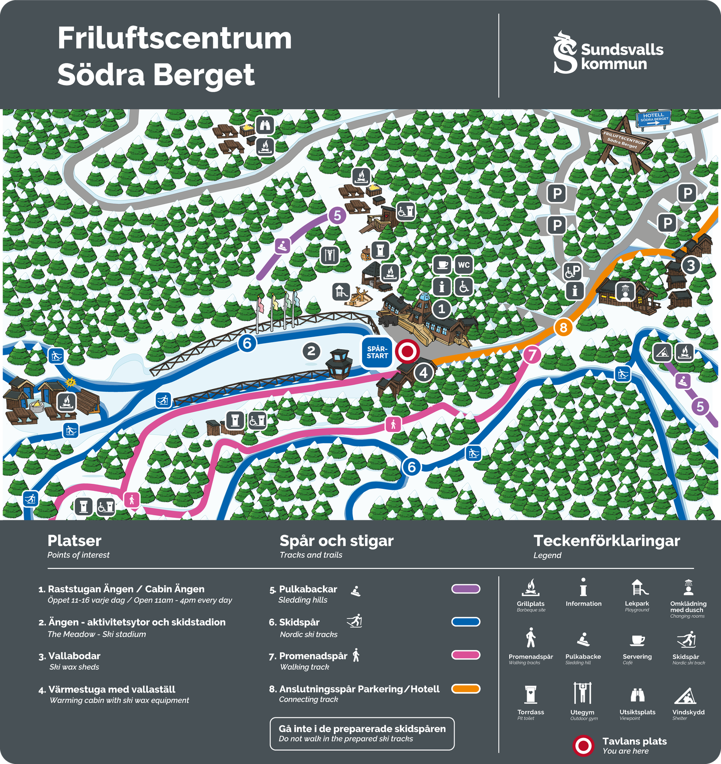 Illustrationskarta Vinter