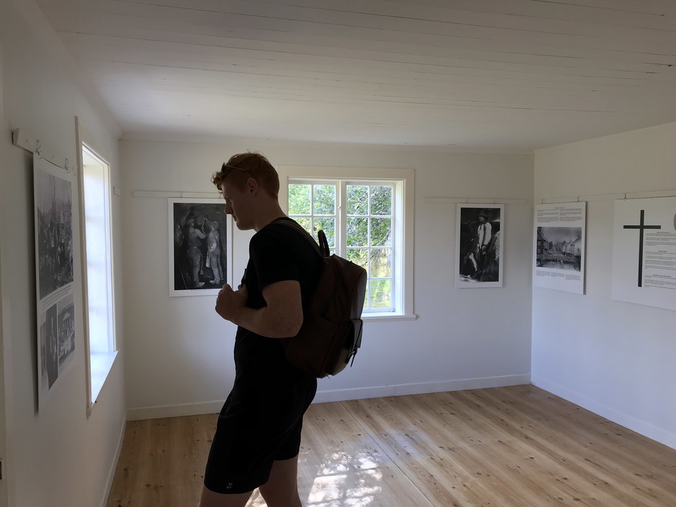 Interiör museet vid Mormorsgruvan
