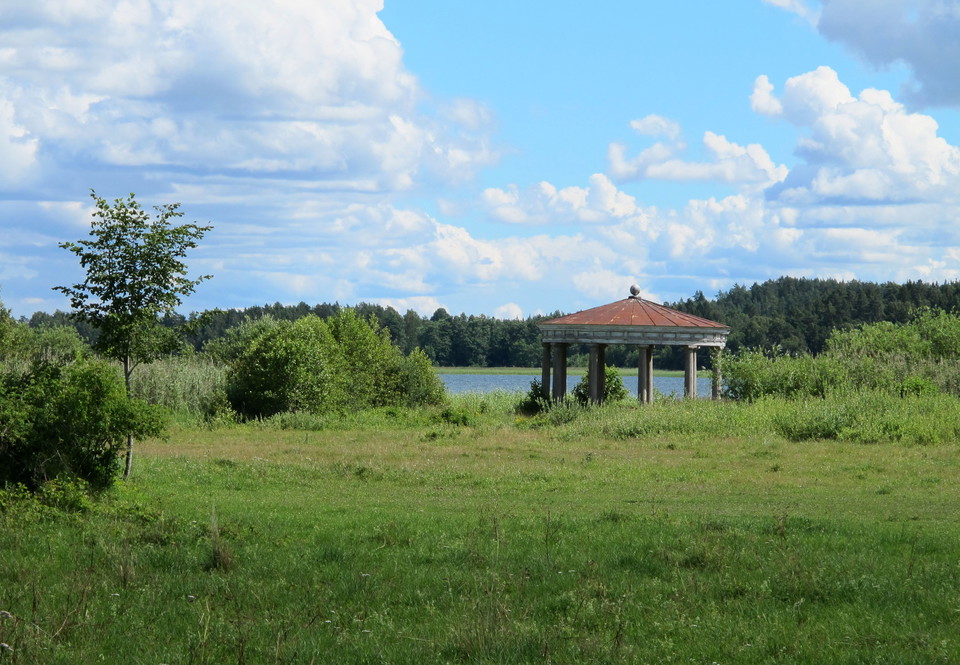 Ekotemplet i naturreservatet Ådö-Lagnö. 