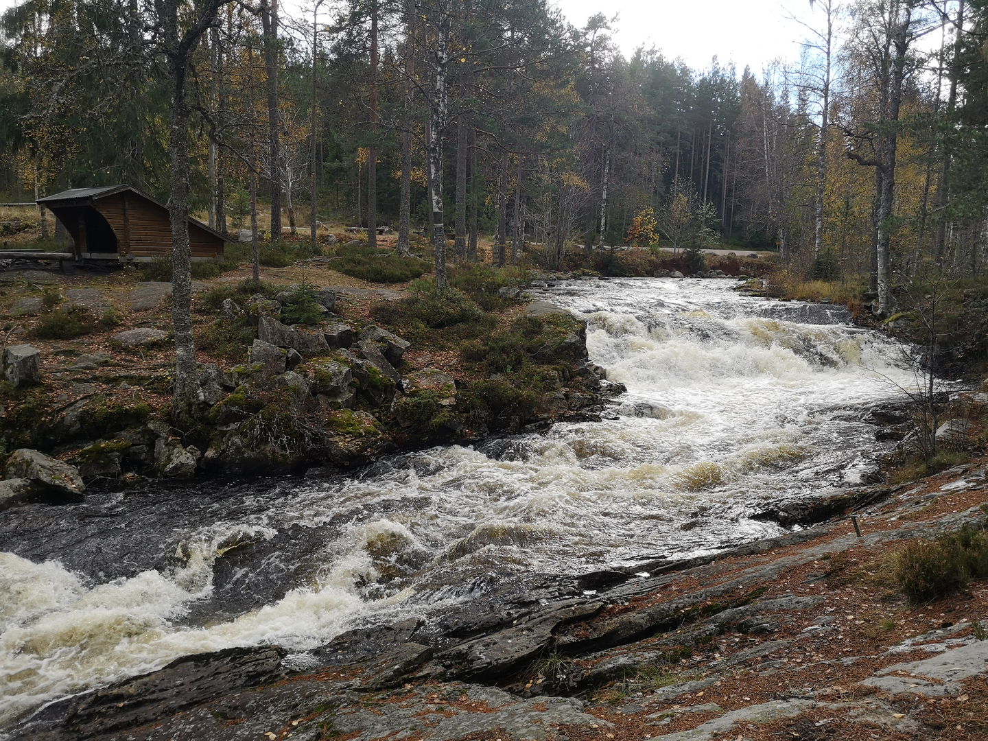 Vy över Skräddartorpsfallet