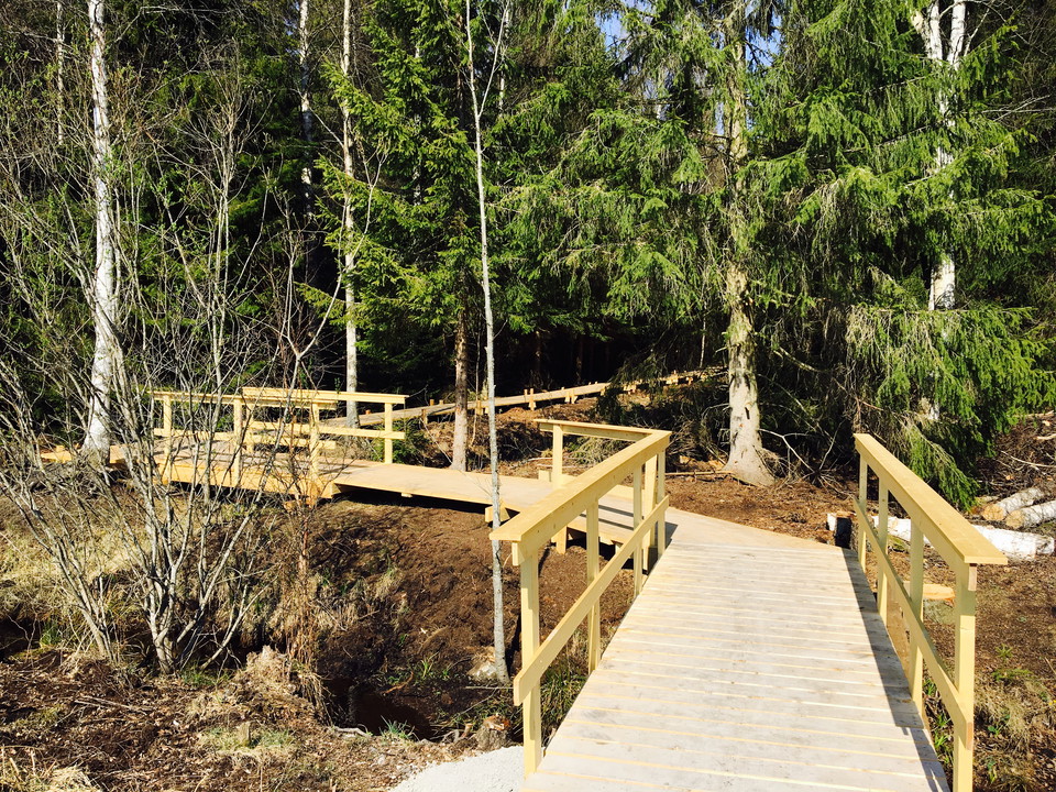 Vandringsled Forssjö friluftsområde