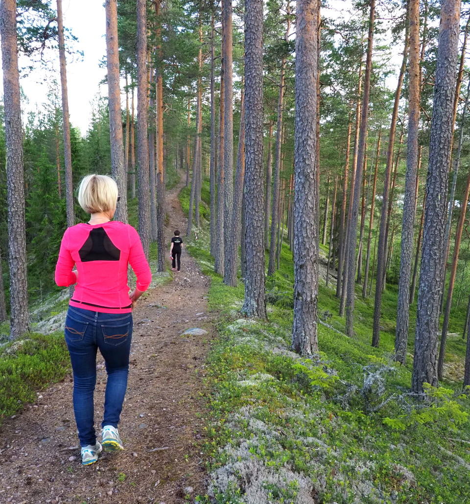 Längs getryggsåsen