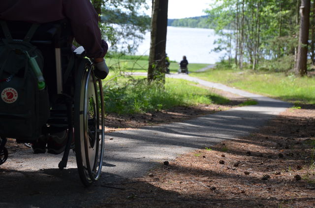 Tillgänglighetsanpassad stig, Härjarö