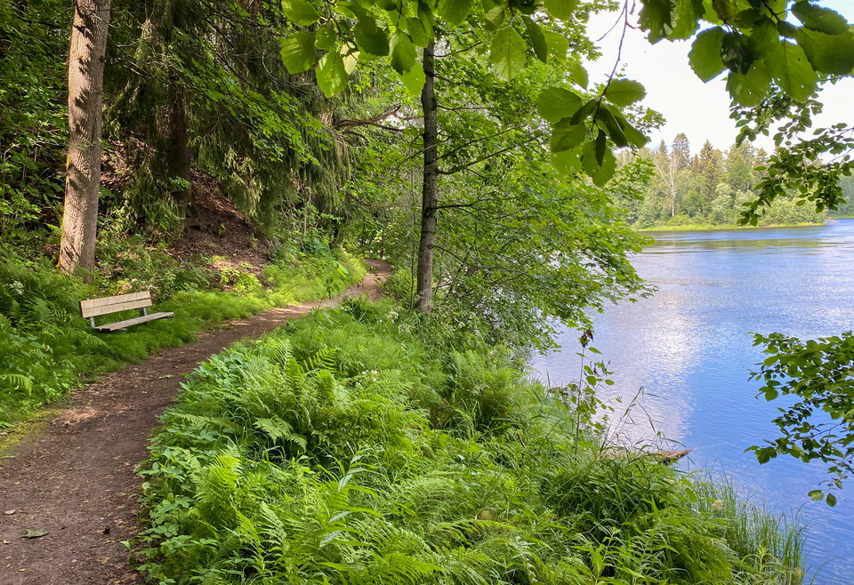 Vandringsled längs Dalälven.