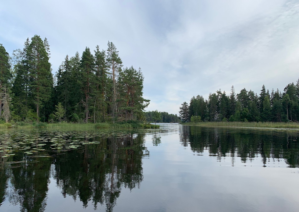 Vy över Hjorttjärn