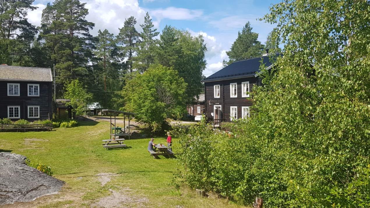 Sommarcafé på Huberget i Stöde