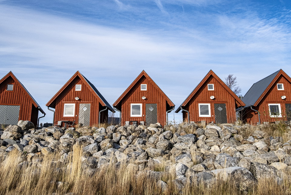 Spend a night in a boathouse.