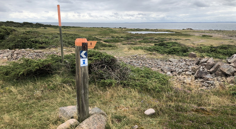 Skåneleden går genom reservatet.