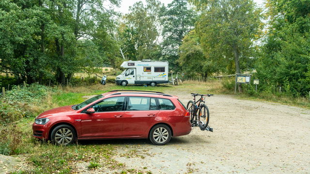 Parkering Almö naturreservat Hammarholm