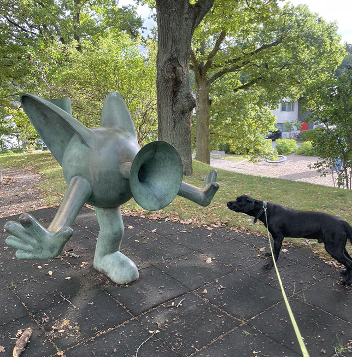 ”Pivo” – skulptur av Johan Wiking