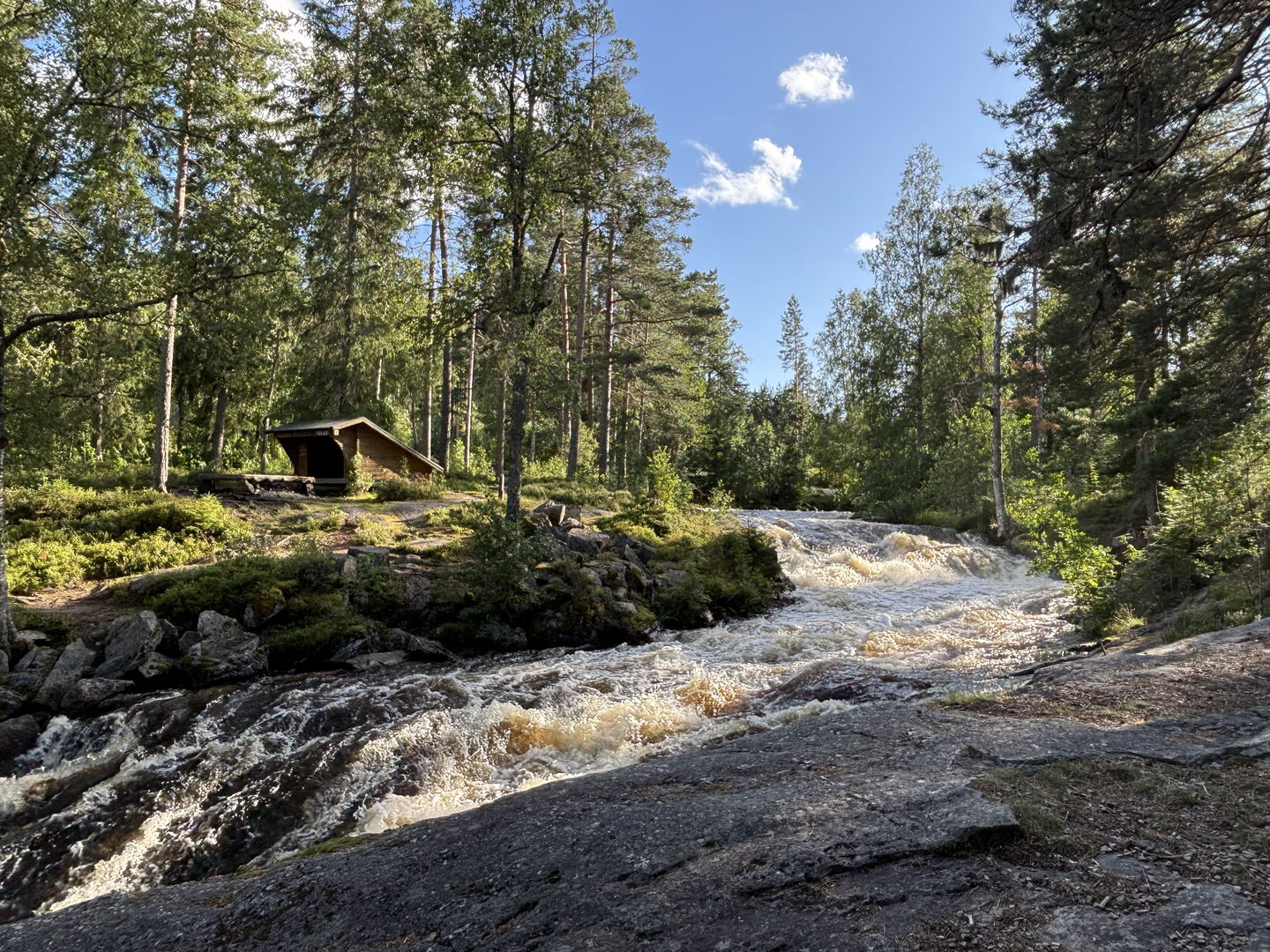 Vy över Skräddartorpsfallet