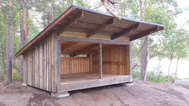 Grillplats Trehörningen nordväst, Paradisets naturreservat