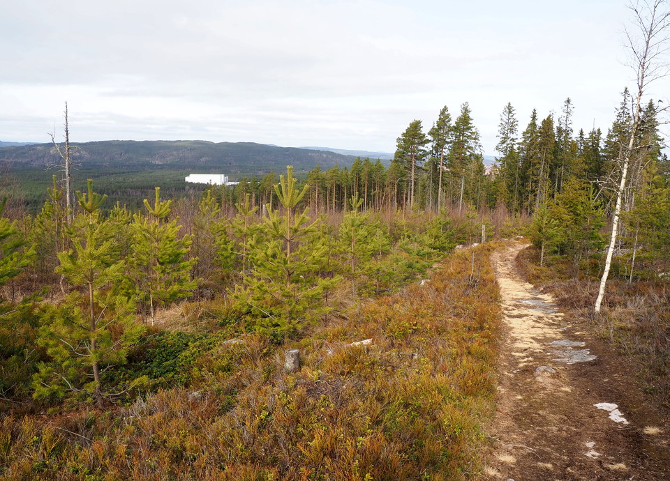 Vy mot Asaklitt och Clas Ohlssons lager