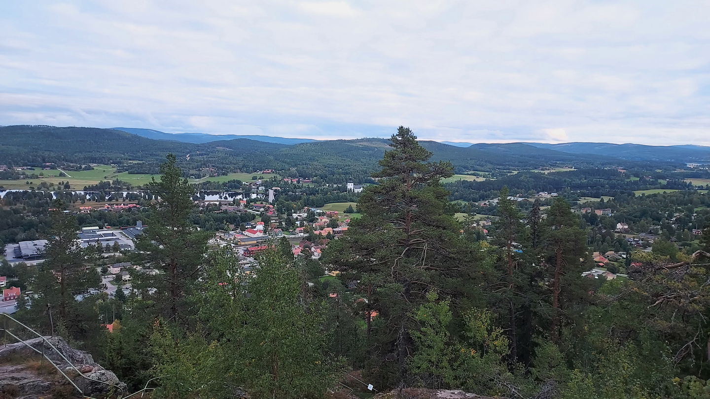 Utsikt över Järvsö