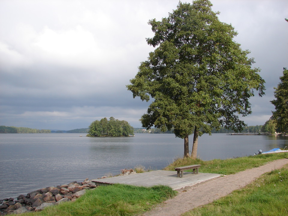 Sittplats i naturskönt läge