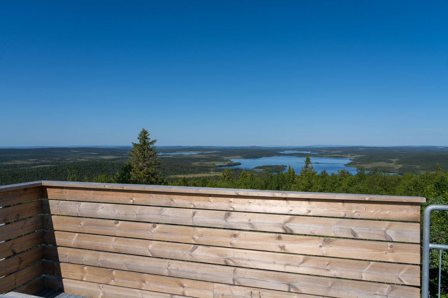 Utsiktstornet på Alsbergets topp.