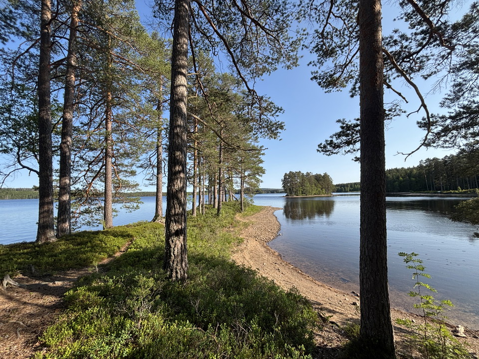 Vy över Malingsbosjön