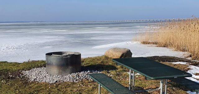 Grillplats dämmets hundbad