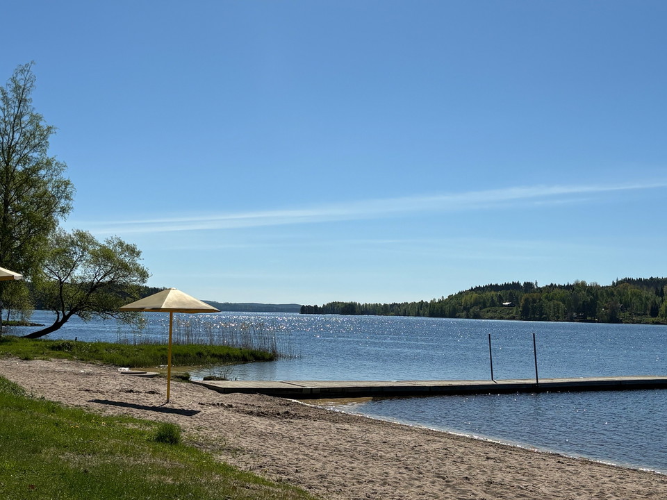 Vy över Prästabadet