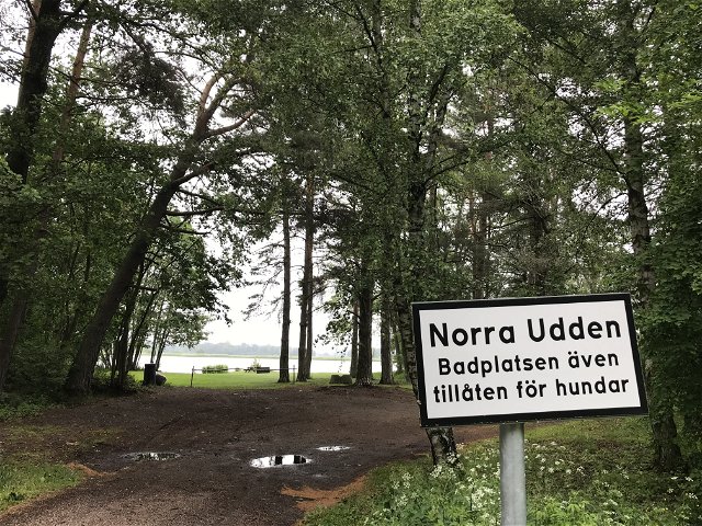 Norra Udden hundbadplats Malmön