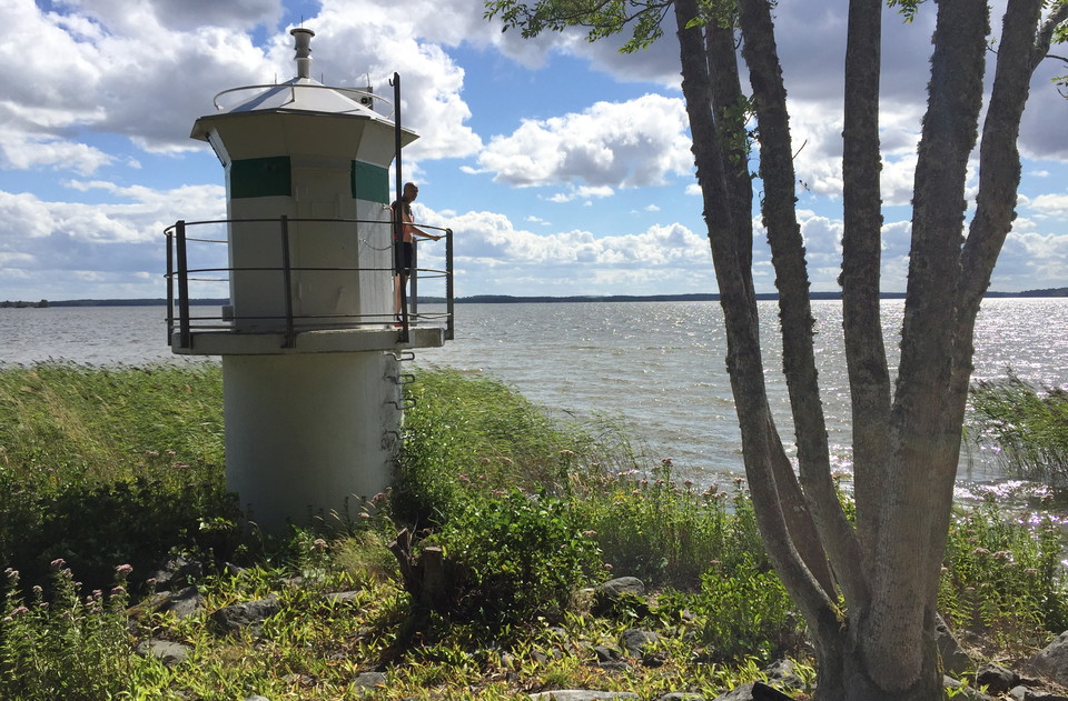 Fyren ute på Frösåker.