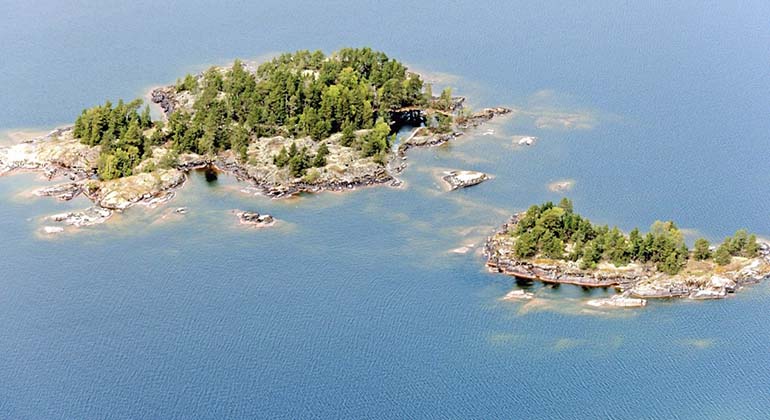 Norra Vätterns skärgård.
