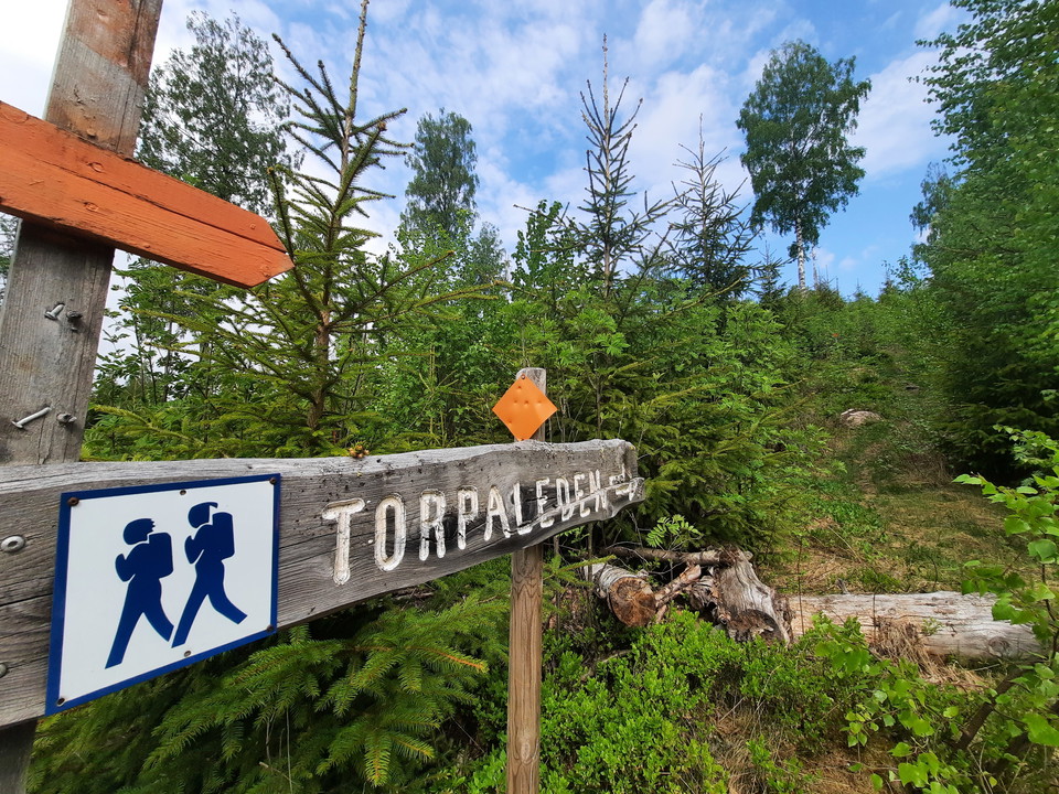 Torparrundan är 26 km och startar vid Kygelvallen i Knåda