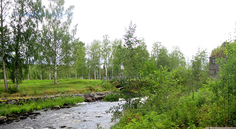 Vy från Selets bruk.