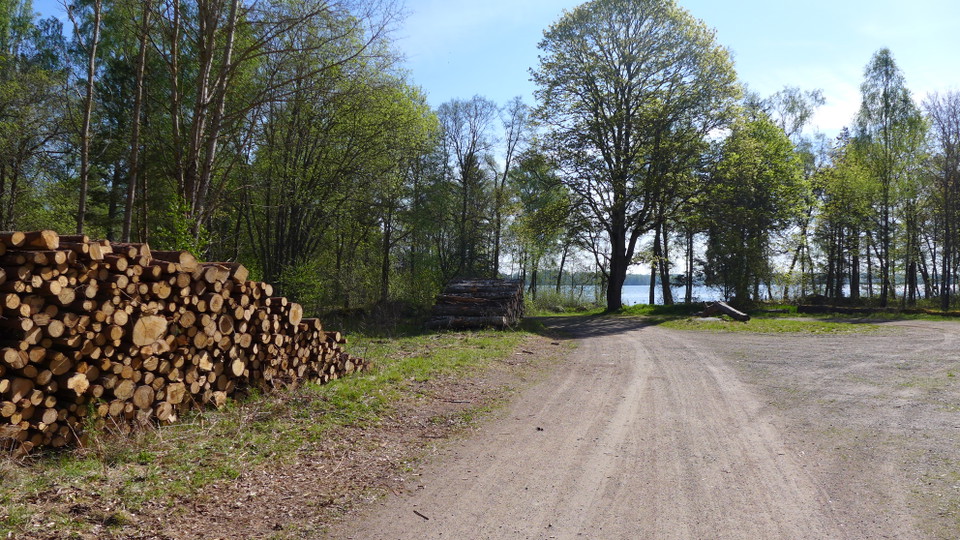 Bilparkering vid vändplan