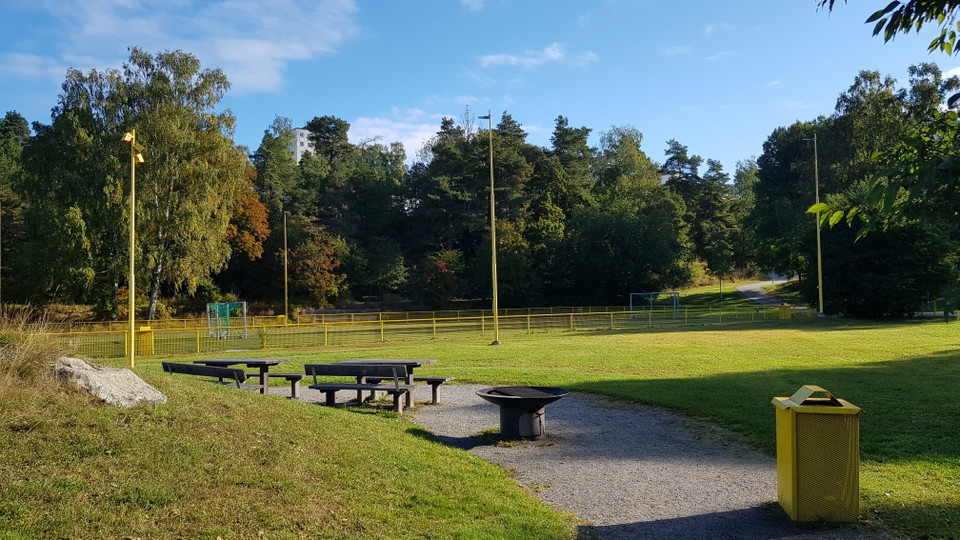 Äventyrsparken. Foto Lidingö stad