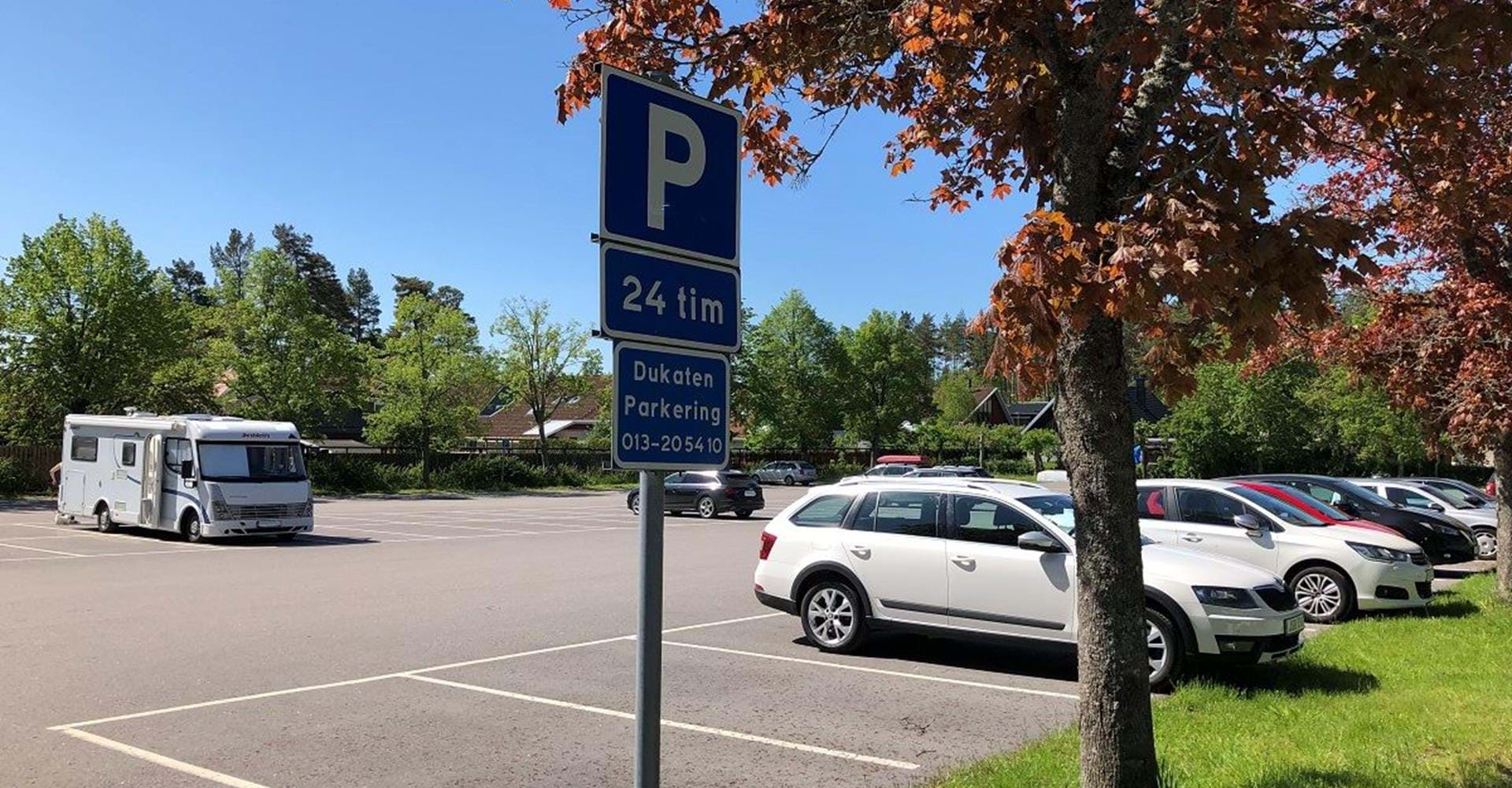 Hanorpsvägen, Ljungsbro P-plats