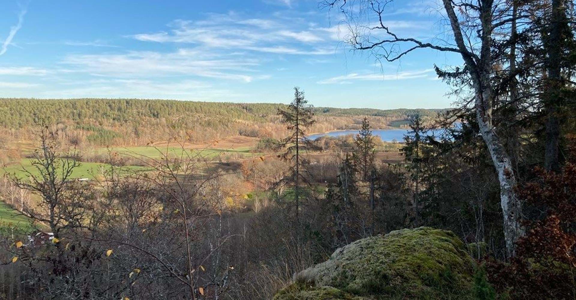 Utsikt från Dacke Skans Åtvidaberg