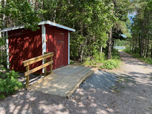 Toalett, Hjällsjön