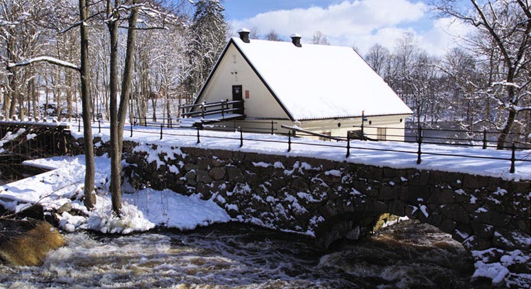Järle kvarn vid Järleån.