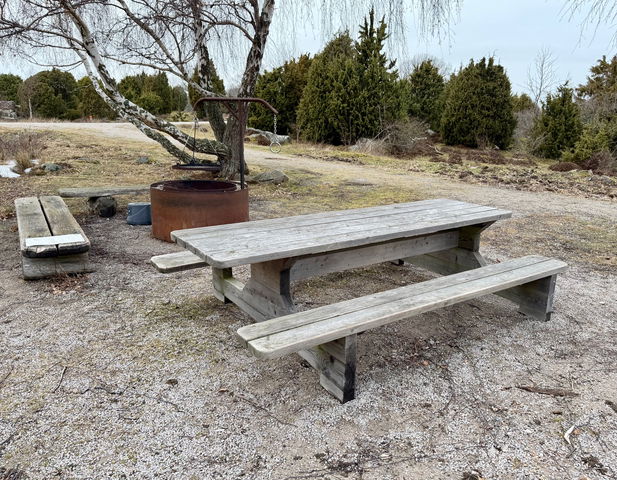 Bänkbord Amerikabryggan, tillgänglighetsanpassat, Almö