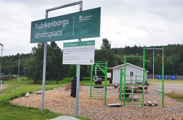 Pilens utegym Kubikenborg