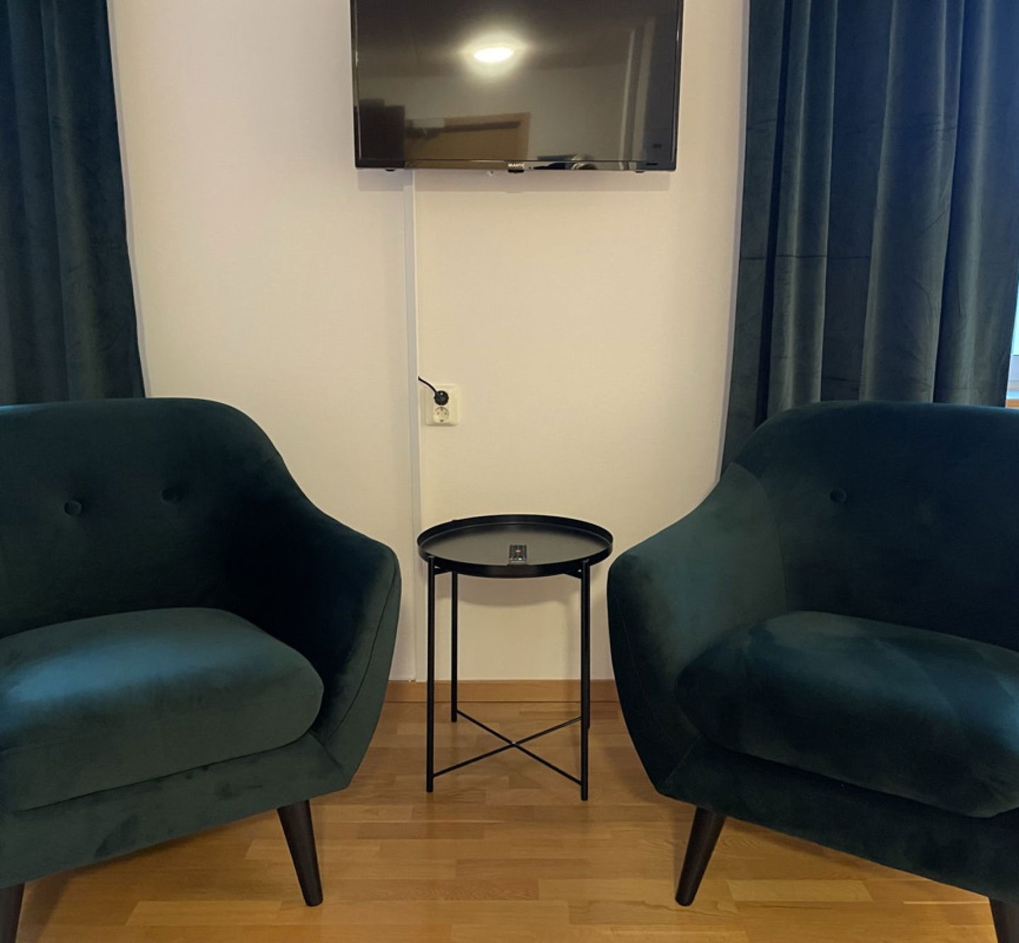 Interiör av Hotell Bro i Kristinehamn.