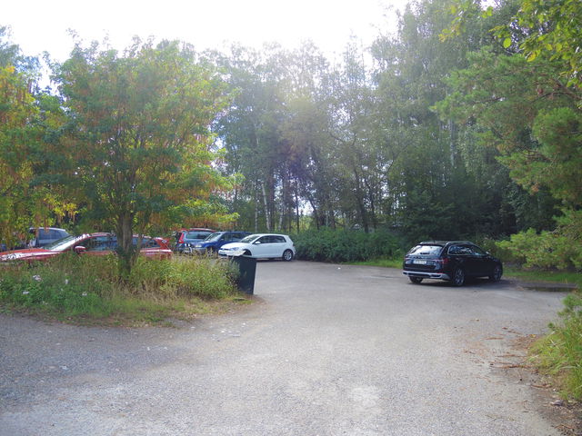 Parkering Erstaviksvägen Strålsjön-Erstavik