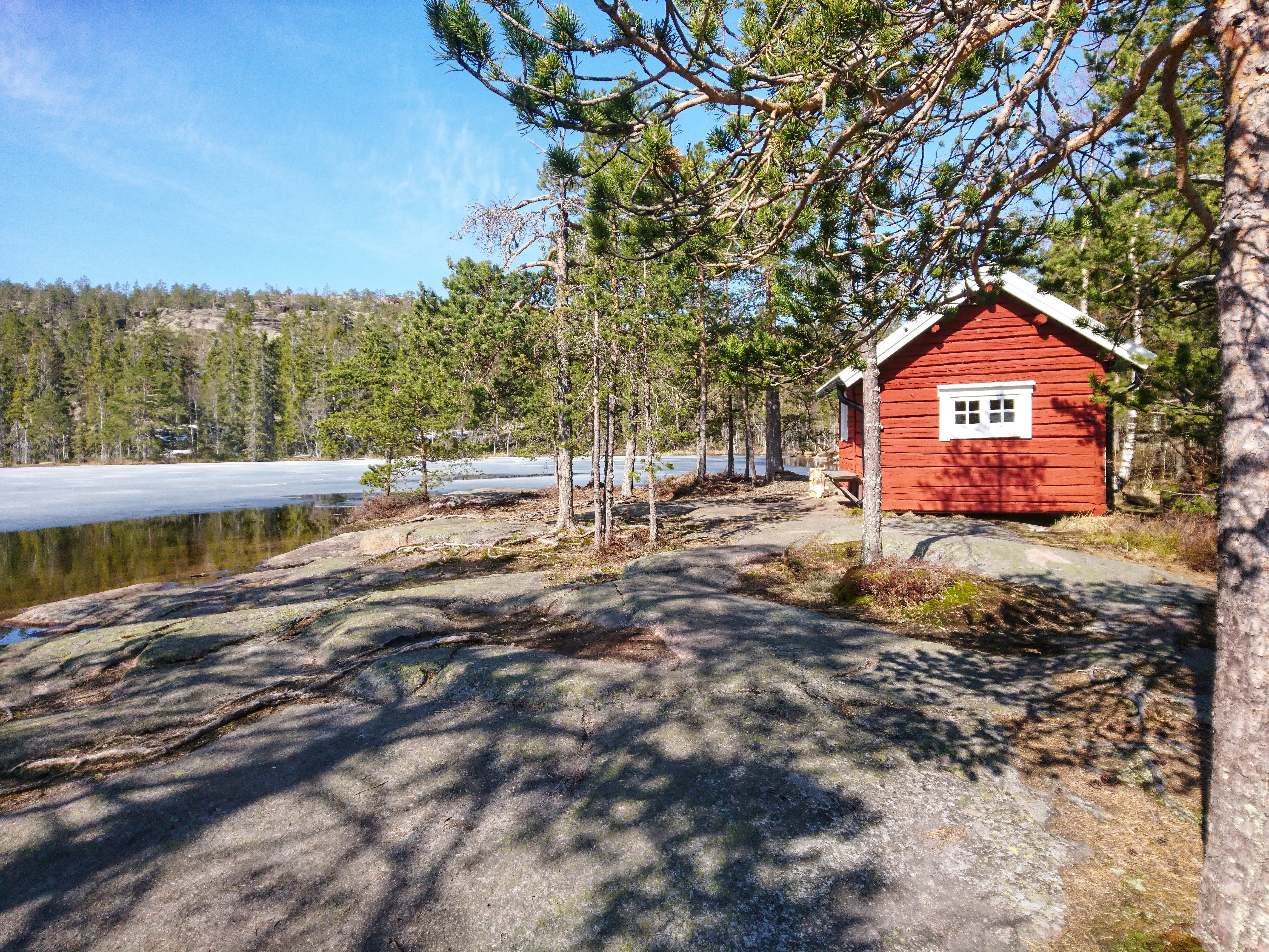 I nationalparken finns 6 öppna övernattningsstugor. Foto: Johanna Öhrling, Länsstyrelsen