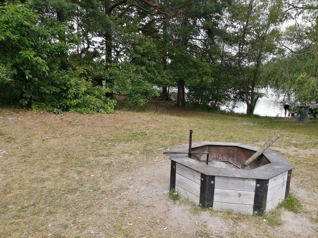 Grillplats vid Kocktorpssjön