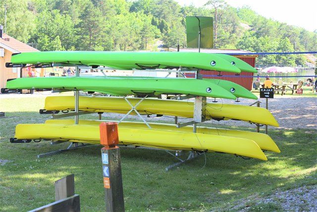 Paddelkompaniet - Unmanned kayak rental at Kolleviks Camping