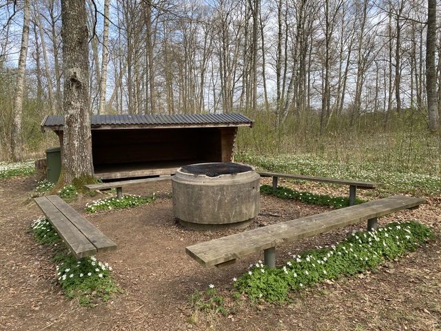 Grillplats, Trekantens motionsspår