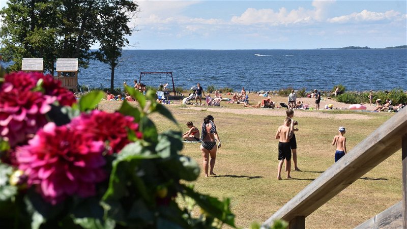 Vänern - Hults badplats (SMU sommarhem)